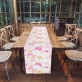 thumbnail image 3 of JingChun Clearance Under $2.00 Valentine's Day Love Printed Table Flag Holiday Gift Home Table Kitchen Mat, 3 of 5