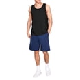thumbnail image 2 of Ma Croix Men's Sleeveless Tee Shirts with Contrast Binding Athletic Sportswear Tank Top, 2 of 6