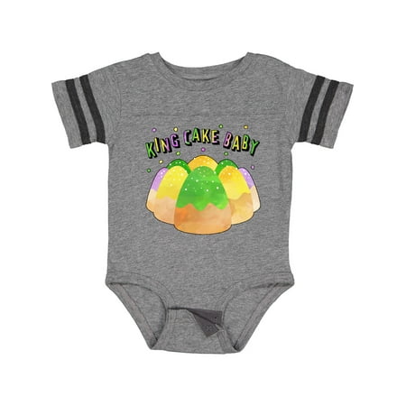 

Inktastic King Cake Baby Mardi Gras Gift Baby Boy or Baby Girl Bodysuit