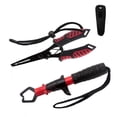thumbnail image 1 of Fishing Plier Fish Control Devic Set Hook Remover Split Ring Fishing Line Cutter Red Black, 1 of 7