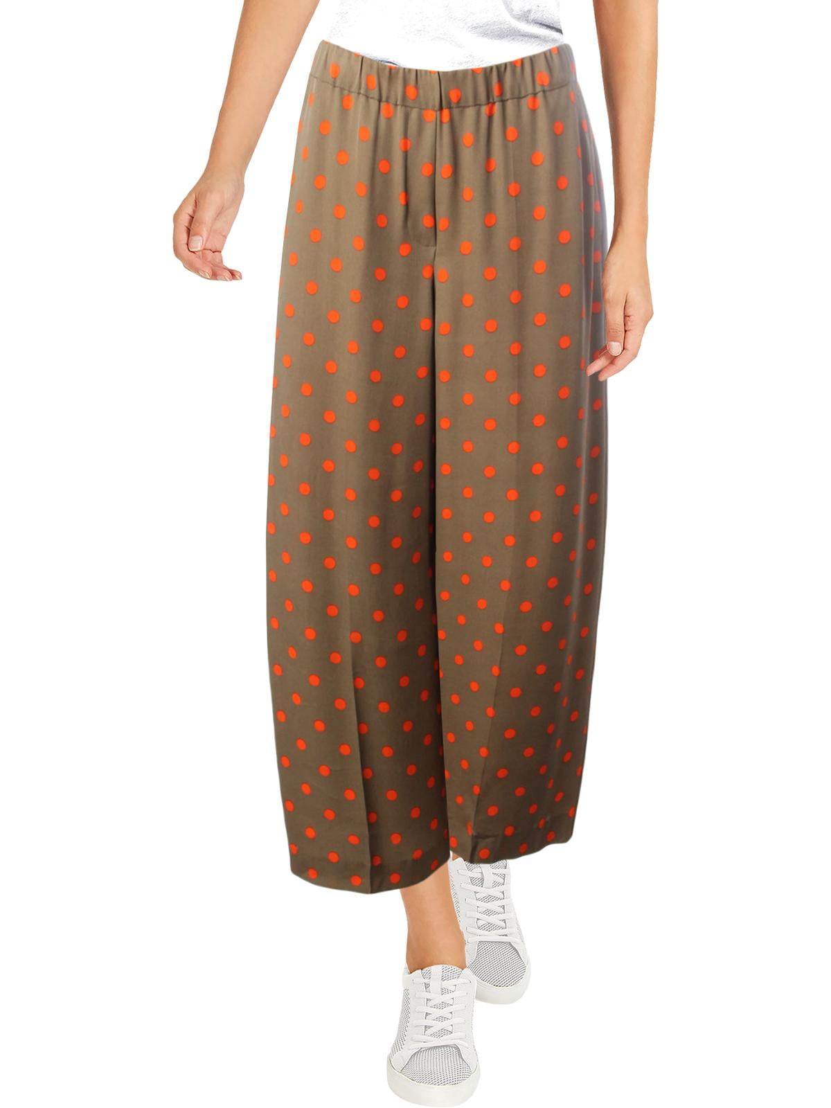 colorful polka dot pants