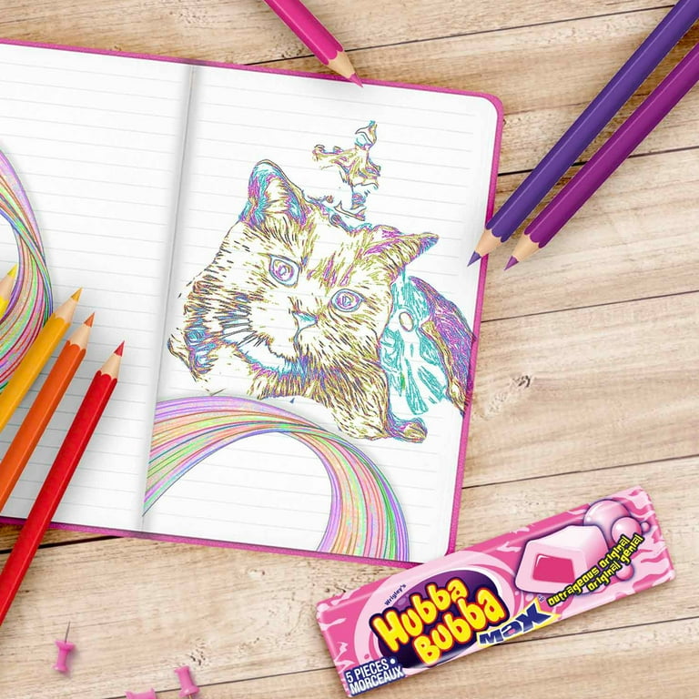 Mars Hubba Bubba Max Outrageous Original Bubble Gum 5 Pieces