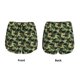thumbnail image 3 of Balery Camouflage Dinosaur Pantalones cortos deportivos para mujer con forro y dos bolsillos, elásticos, para entrenamiento, gimnasio, yoga-XX-Large, 3 of 7