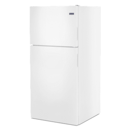 Maytag - 18.1 Cu. Ft. Top-Freezer Refrigerator - White