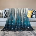 thumbnail image 2 of Chilfamy Stars Sky Abstract Throw Blanket for Couch Sofa Bed Office Travel Camping School | Flannel Blanket | Exquisite Gifts for All Seasons | Various Sizes Available 40x50in, 2 of 6