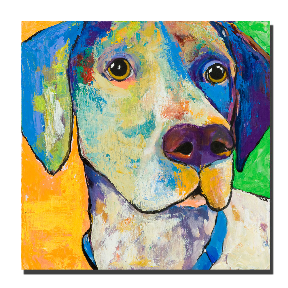 Trademark Art "Yancy" Canvas Art by Colorful Attitudes