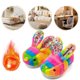 thumbnail image 5 of Pantuflas Conejo Borrosas Conejito Peludas Felpa Lindas para Mujeres, 5 of 9