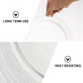 thumbnail image 5 of 9.6 Inches Microwave Oven Glass Plate Microwave Glass Turntable Plate Replacement Flat Base Glass Tray 24.5cm (flat Bottom) MVL, 5 of 5