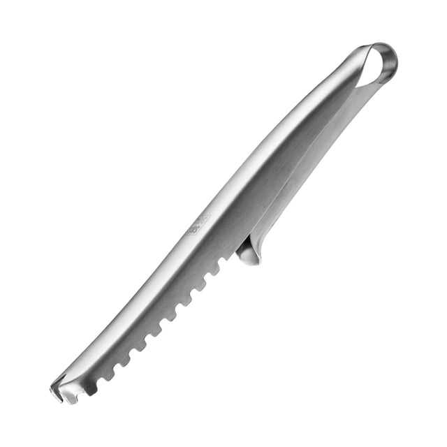 Miangastore Stainless Steel Fish Cleaning Tools Silver 1Set 8.3X1.2X0.9In