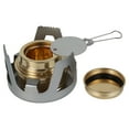 thumbnail image 6 of Portable Alcohol Stove Outdoor Picnic Stove Mini Alcohol Stove for Backpacking, Lightweight Brass Spirit Burner with Aluminium Stand for Camping Hiking, 6 of 11