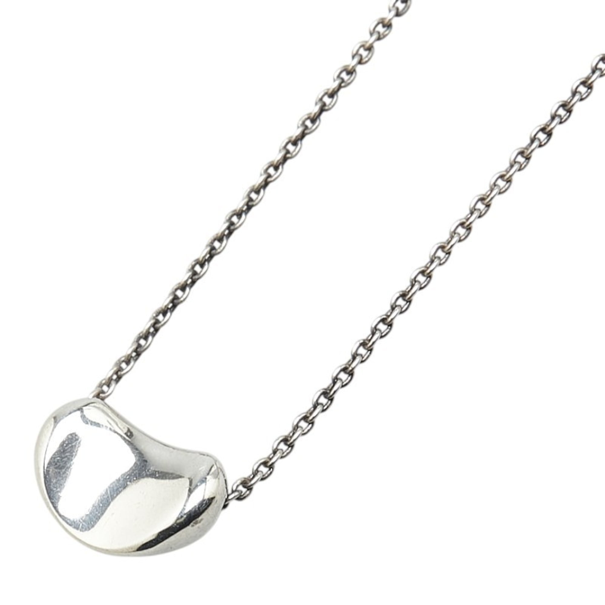 TIFFANY & CO. Pre-Owned Tiffany Bean Necklace SV925 Silver Women's TIFFANY&Co. (Good)