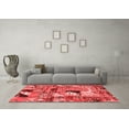thumbnail image 3 of Ahgly Company Indoor Rectangle Patchwork Red Transitional Area Rugs, 8' x 10', 3 of 4