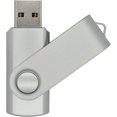 thumbnail image 3 of RAOYI 10 Pcs Clé USB 4 Go 4G Design Pivotant USB 2.0 Mémoire Stick Pliable Stockage Stick Stylo Argent, 3 of 5