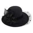 thumbnail image 1 of Chapeau Melon Petit pour Femme, Automne et Hiver, Fleurs, Rond, Décontracté, Style Bassin de Pêcheur, 1 of 2