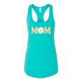 thumbnail image 2 of Wild Bobby, Mom Daisy Mother's Day Ladies Racerback Tank Top, Tahiti Blue, Medium, 2 of 6