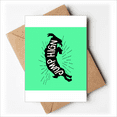 thumbnail image 1 of Black Antelope Animal Outline Natural Greeting Cards You are Invited Invitations, 1 of 3