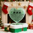 thumbnail image 2 of Pekkaxy Sisterhood Elephant Heart Ornament, Ceramic Friendship Keepsake for Holiday Gifts, 2 of 8