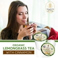 Organic Lemongrass and Cinnamon Tea Pods for Naturally Decaffeinated