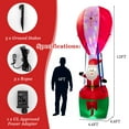 Costway 12FT Inflatable Christmas Decoration, Inflates Hot Air Balloon