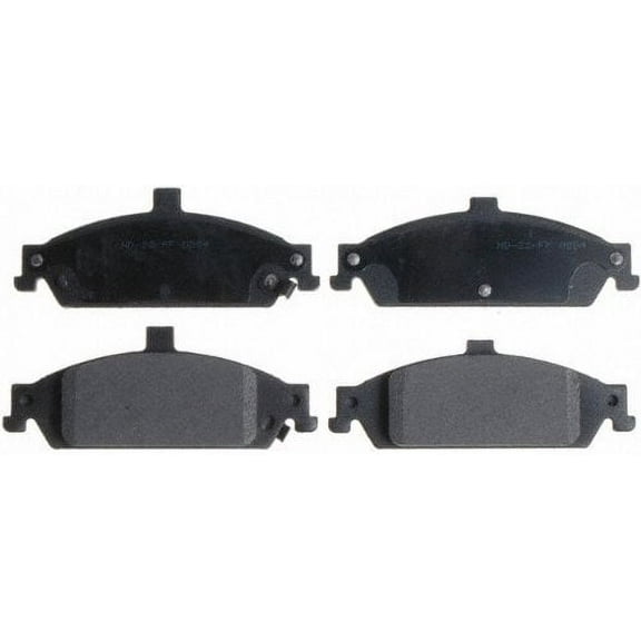 Raybestos SGD727 Service Grade Organic Disc Brake Pad Set Fits select: 1999-2005 PONTIAC GRAND AM, 1997-2003 CHEVROLET MALIBU