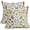 Brown Blue Green, variant on Blue Green Floral Pillow Covers 18x18 Set of 2 Navy Pink Sage Flower Flower Block Print Decorative Throw Pillowcases Outdoor Spring Summer Farmhouse Cushion Cases Decor for Home Couch Sofa Bed