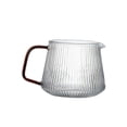 thumbnail image 4 of Cafetera de vidrio portátil de grano Vertical multipropósito práctico duradero resistente al calor hervidor para Camping hogar Oficina fiesta 600ml Soledad Hervidor de café, 4 of 10