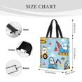 thumbnail image 3 of Easygdp Building Truck Bolsa Tote para Mujer, Bolso de Hombro para Trabajo, Playa, Viajes, Compras y Supermercado, 3 of 7
