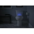 thumbnail image 5 of Kohler K-2599-96 Transitions Nightlight Quiet-Close Elongated Toilet Seat - Biscuit, 5 of 7