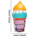 thumbnail image 3 of Ice Cream-Themed No-Spill Bubble Wand Set For Outdoor Summer Fun – 4Pcs 160ml Leak-Proof Handheld Bubble Solution, Portable & Mess-Free, 3 of 9