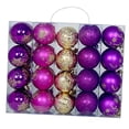 thumbnail image 2 of 40 bolas navideñas para decoración navideña, manualidades, adornos para árbol de Navidad Estilo F, 2 of 9