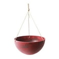 thumbnail image 4 of Acerra 14" Hanging Basket, Red Marble, 2 Pack, 4 of 4