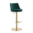 thumbnail image 3 of Taburete Whiteline Modern Living Carter Ergonomic Verde Oro, 3 of 9
