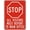 Color 2774, variant on Warning Plaque Wall Decor Stop All Visitors Must Report To Main Office Metal Tin Sign Decoration Sign Road Sign Business Sign Aluminum Metal Tin Sign 8 X 12 Inch