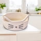 thumbnail image 4 of Cesta de Almacenamiento Tejida con Orejas de Gato y Cuerda de Algodón | Organizador de Escritorio Bohemio para Oficina, Hogar, Cosméticos, Aperitivos y Artículos Diversos | Organizador Multiusos para, 4 of 6