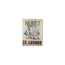 Trademark Fine Art "Faust Opera, 1875" Canvas Wall Art