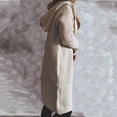 thumbnail image 4 of Womens Clothes Womens Long Hooded Cardigan Sweaters Lightweight Long Sleeve Solid Knit Sweaters Coat Casual Warm Comfy Fall Outwear, 4 of 6