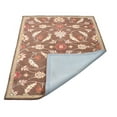 thumbnail image 5 of Rugsotic Carpets Hand Tufted Wool Eco-Friendly Area Rugs - 5'x8', Rectangle, Brown, Modern Contemporary Design, High Pile Handmade Anti Skid Rugs for Living Room, Bed Room (K00233), 5 of 7