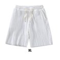 thumbnail image 2 of Pantalones de encaje de hielo Pantalones cortos sueltos Traje de hombre Diseño elegante de moda Atractivo Niño Niña Mujer Deporte Ciclismo Prendas para la parte inferior del cuerpo Blanco SG Qarigey AP019308-17, 2 of 6