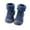 Blue, variant on Kids Toddler Baby Boys Girls Solid Warm Knit Soft Sole Rubber Shoes Slipper Stocking Soft Shoes,Toddler Girl Shoes,Boys Shoes,Size:9-12 Months
