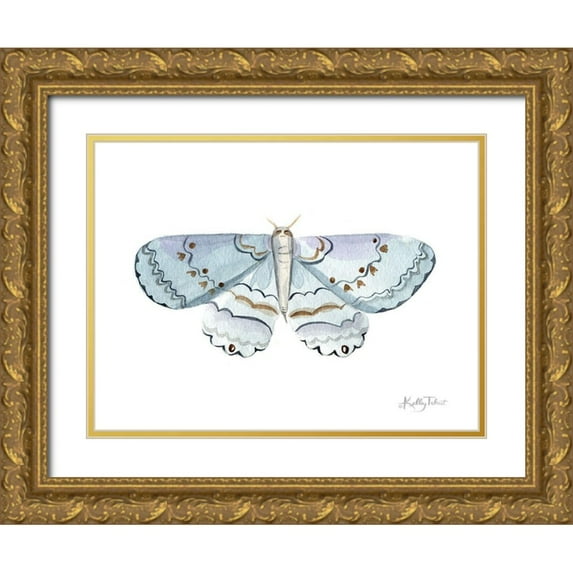 Talent, Kelley 32x25 Gold Ornate Wood Framed with Double Matting Museum Art Print Titled - Take Flight I