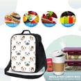 thumbnail image 4 of Fotbe Bulldog Face Lonchera Bolsa de Almuerzo para Hombres y Mujeres, Lonchera de Gran Capacidad, Bolsa de Almuerzo Reutilizable, Bolsa Térmica Aislante, 4 of 7