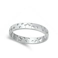 thumbnail image 4 of Cute Cutout Star Polka Dot Ring .925 Sterling Silver Band Jewelry Female Male Unisex Size 10, 4 of 4