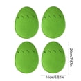 thumbnail image 3 of Juego de 4 bolsillos para cubiertos de cubiertos de huevos de Pascua: bolsas para cubiertos de tela 7.87x5.51 in, decoración festiva para la mesa, suministros para poner la mesa de fiesta de primavera, 3 of 6