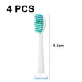 thumbnail image 2 of Clean Replacement Electric Toothbrush Replacement Brush Heads, 4 Brush Heads, 2 of 5
