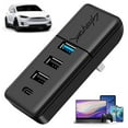 thumbnail image 1 of USB Hub Compatible with Model 3 Y 2021/Model 3 Y 2022 USB Hub Adapter 4 in 1 USB Hub Docking Station with 3 USB and 1 USB-C Port Reusable 4-Port Game Co-pilot USB Splitter, 1 of 10