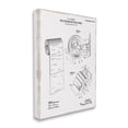 thumbnail image 3 of Stupell Industries Vintage Toilet Paper Holder Diagram Bathroom Blueprint , 24 x 30, Design by Kelly Donovan, 3 of 5