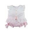 thumbnail image 1 of Conjunto de ropa Babytunes Couture bordado con colgante para niña, 1 of 5