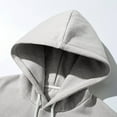 thumbnail image 6 of Mlzmgr Sweatshirts for Men Long Sleeve Hooded Drawstring Workout Running Casual Tops Mens Daily Shirts with Pockets, 6 of 8