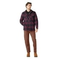 thumbnail image 3 of Dickies Men's Flannel Hooded Shirt Jacket | Warm Quilted Lining, Soft Brushed Fabric, Durable Snap Front, Everyday Workwear Comfort, 3 of 5