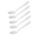thumbnail image 1 of Caffee Dessert Stainless Steel Spoon Flatware Silver Tone 13.5cm Long 5 PCS, 1 of 1